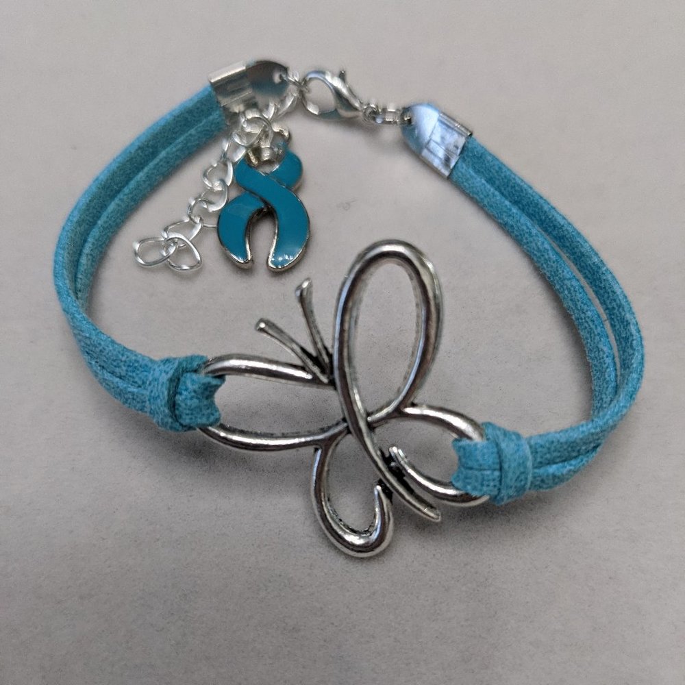 Sexual Assault awareness butterfly bracelets